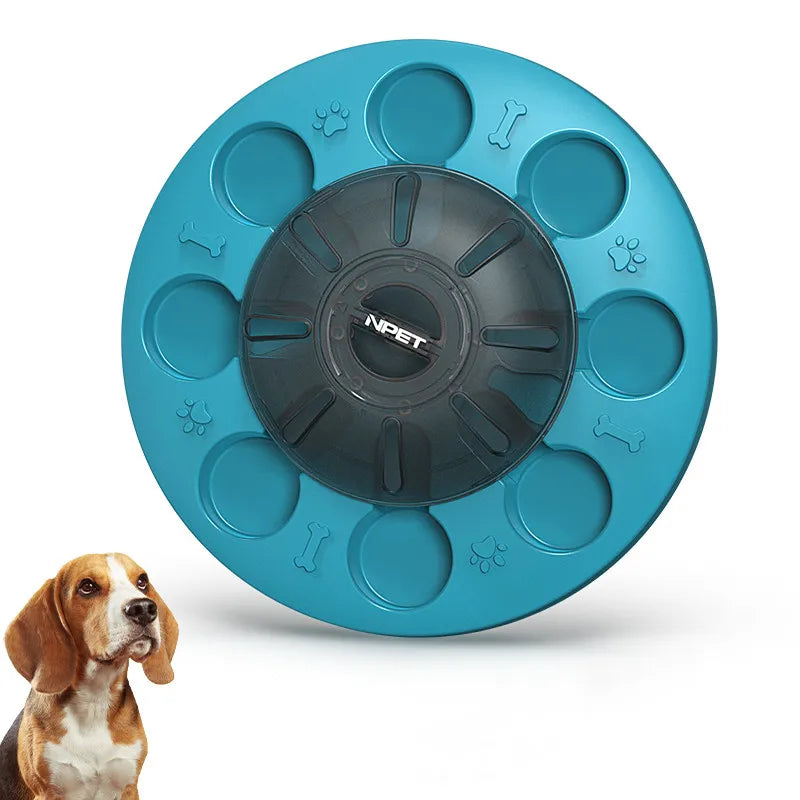 New Leakage Food Toy for Dogs - Slow Feeder IQ Training Toy, Suitable for Small, Medium, and Large Dogs, Blue Design