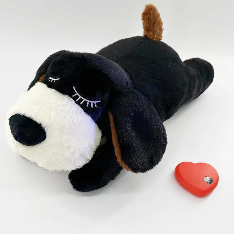 Accompany Heartbeat Warm Bag Plush Toys Anxiety Companion Interactive