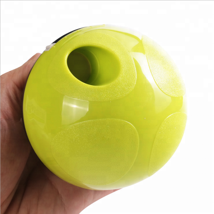 New Dog Activity Interactive Toy Dog Treat Dispenser - Green Design with Clear Window, Fun for Dogs and Their Owners
